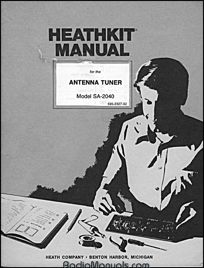 Heathkit SA-2040 Assembly and Instruction Manual - Click Image to Close